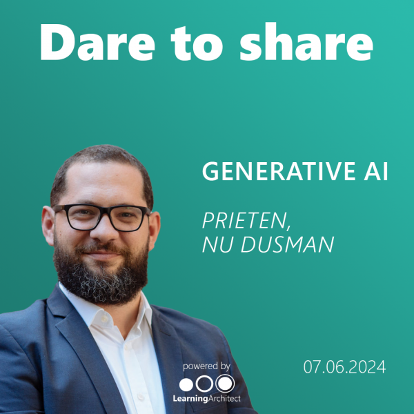Clubul Learning Architect | Dare to Share - Generative AI